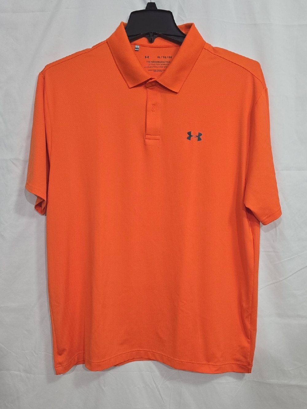 Under Armour Men's XL Orange Performance Polo